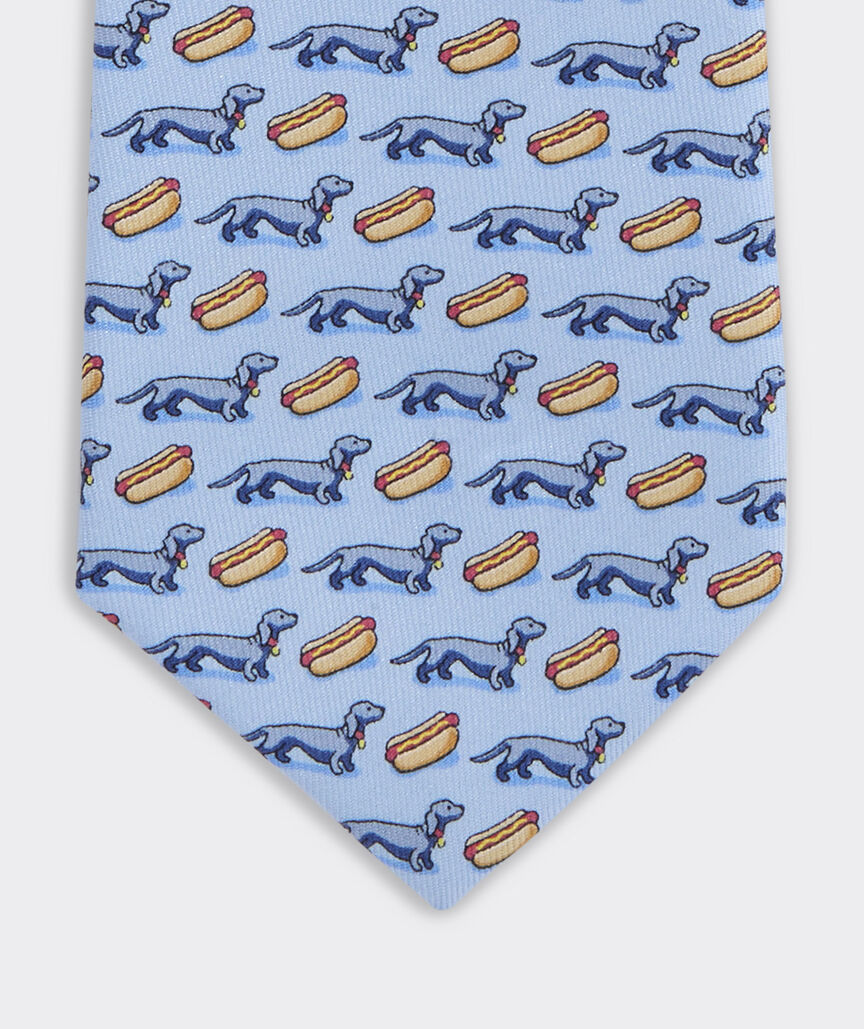 Boys' Hot Dogs Silk Tie