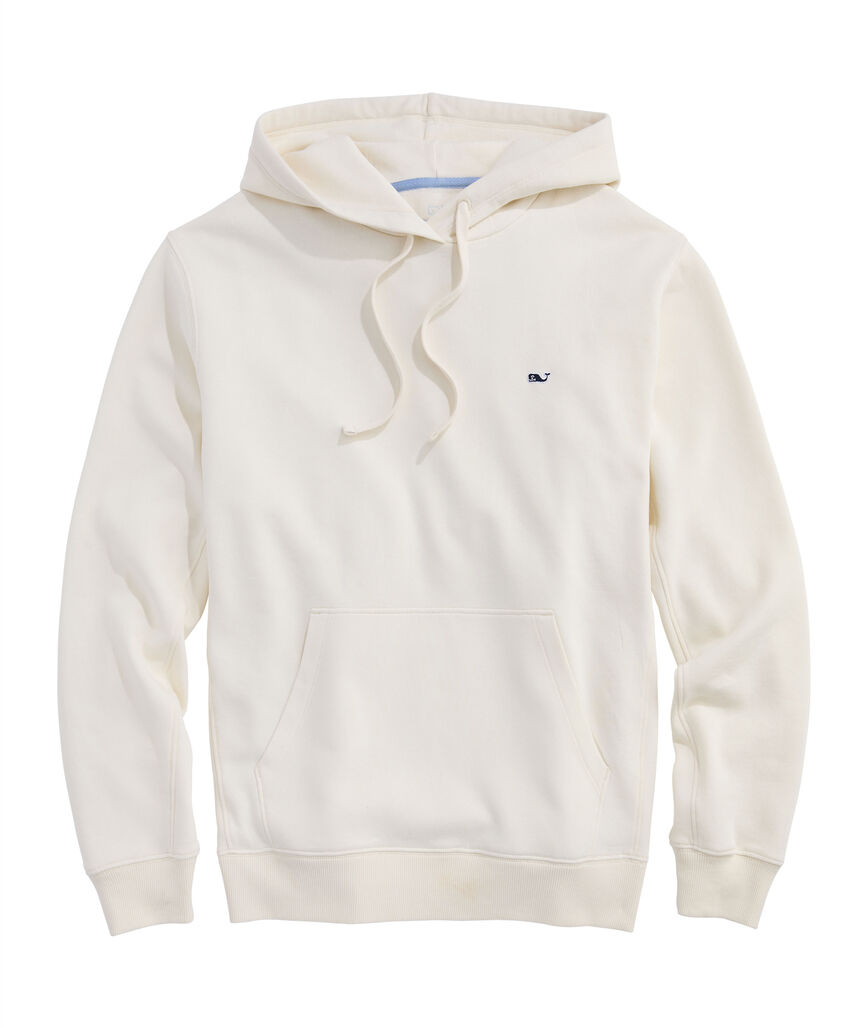 OUTLET Whale Embroidered Brushed Terry Hoodie