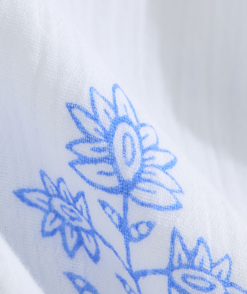 Birdie Gauze Button-Down