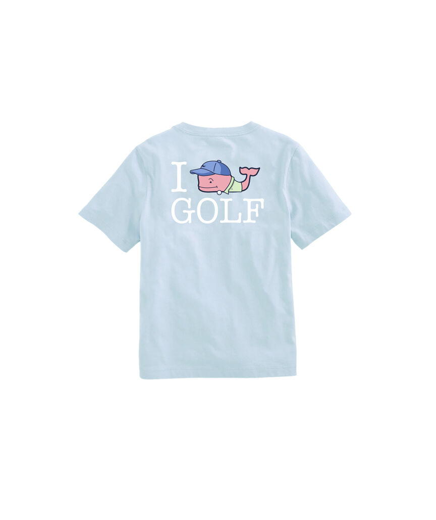 OUTLET Boys I Whale Golf Short-Sleeve Pocket Tee
