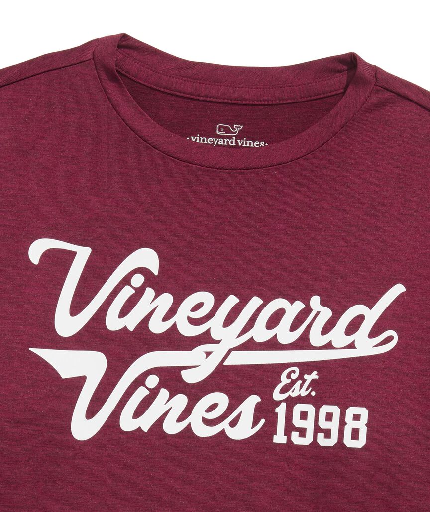 OUTLET Boys' vineyard vines Long-Sleeve Performance Sun Tee