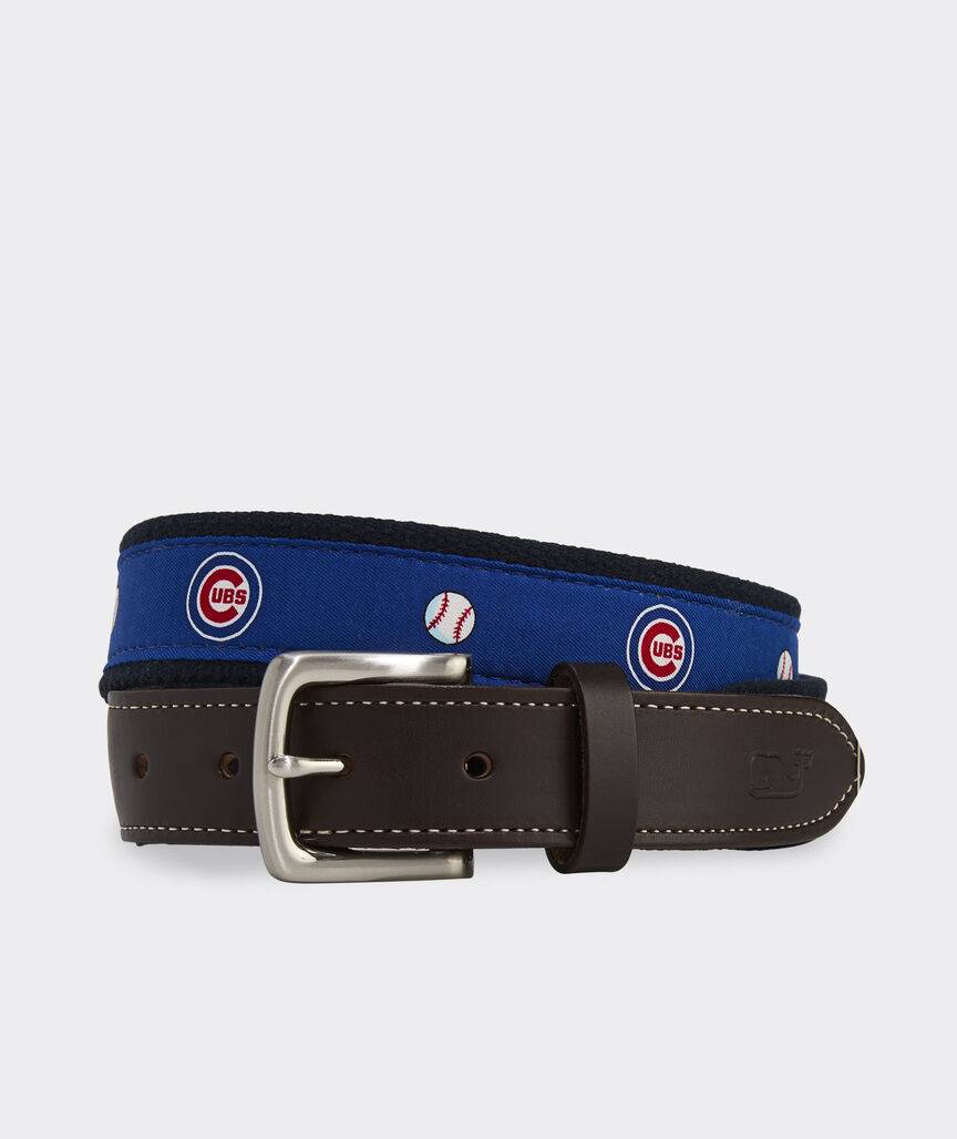 Chicago Cubs Canvas Club Belt