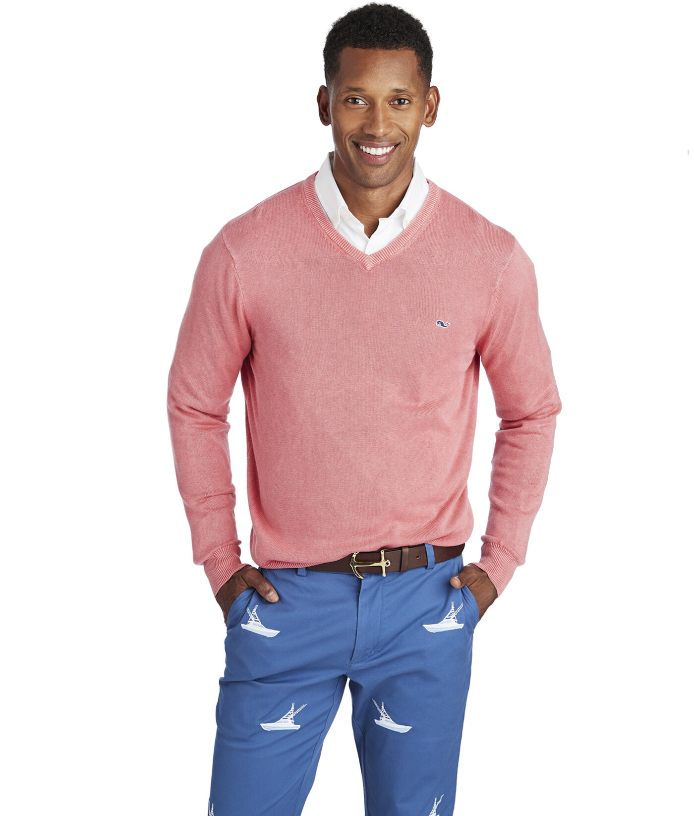 vineyard vines v neck sweater