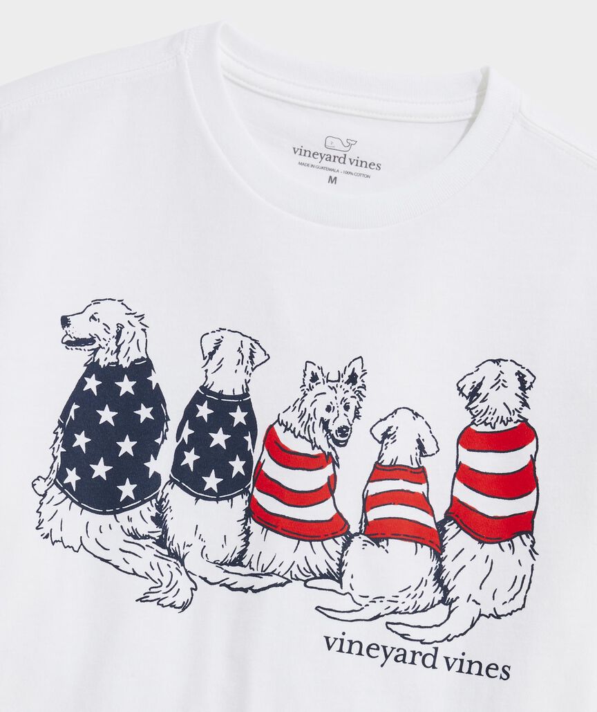 Boys' Americana Dogs Short-Sleeve Tee