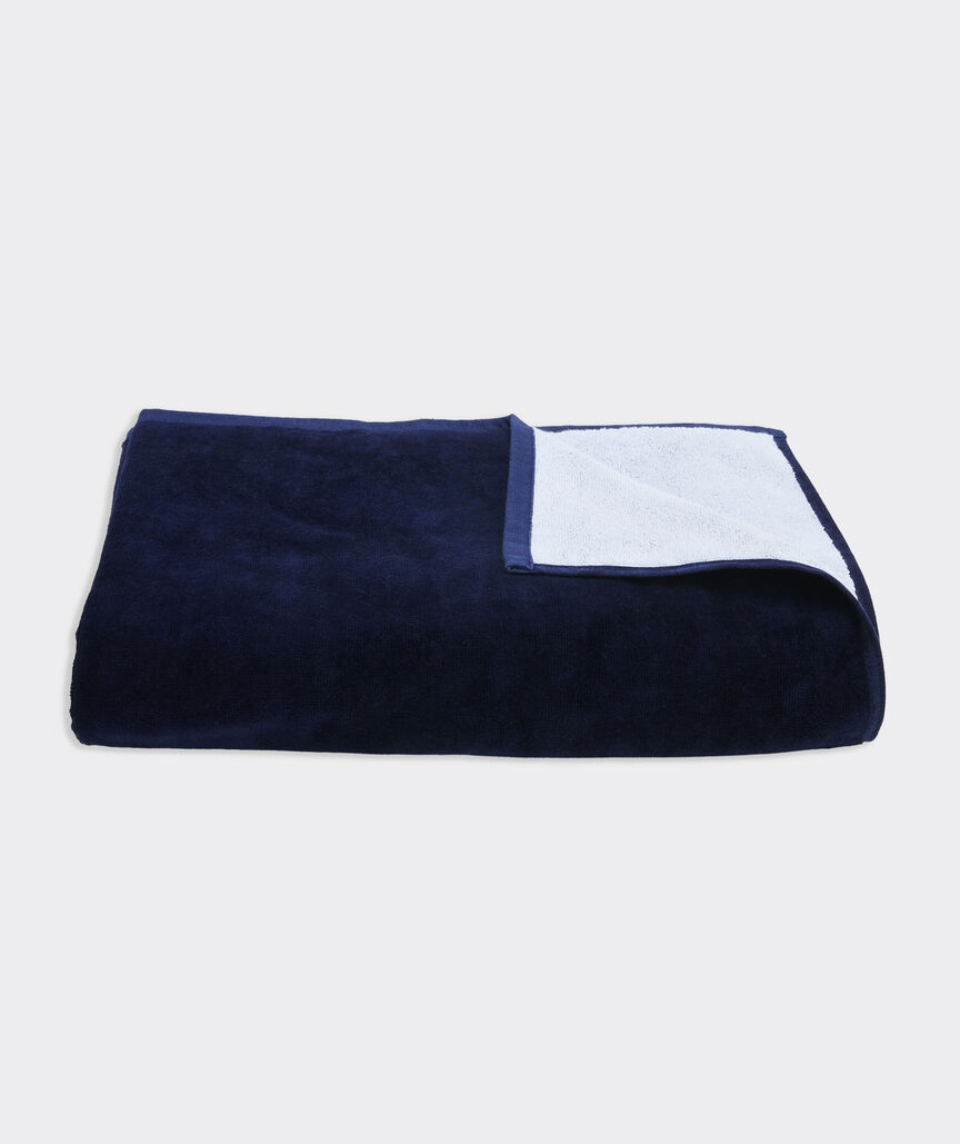 American Flag Whale Beach Towel