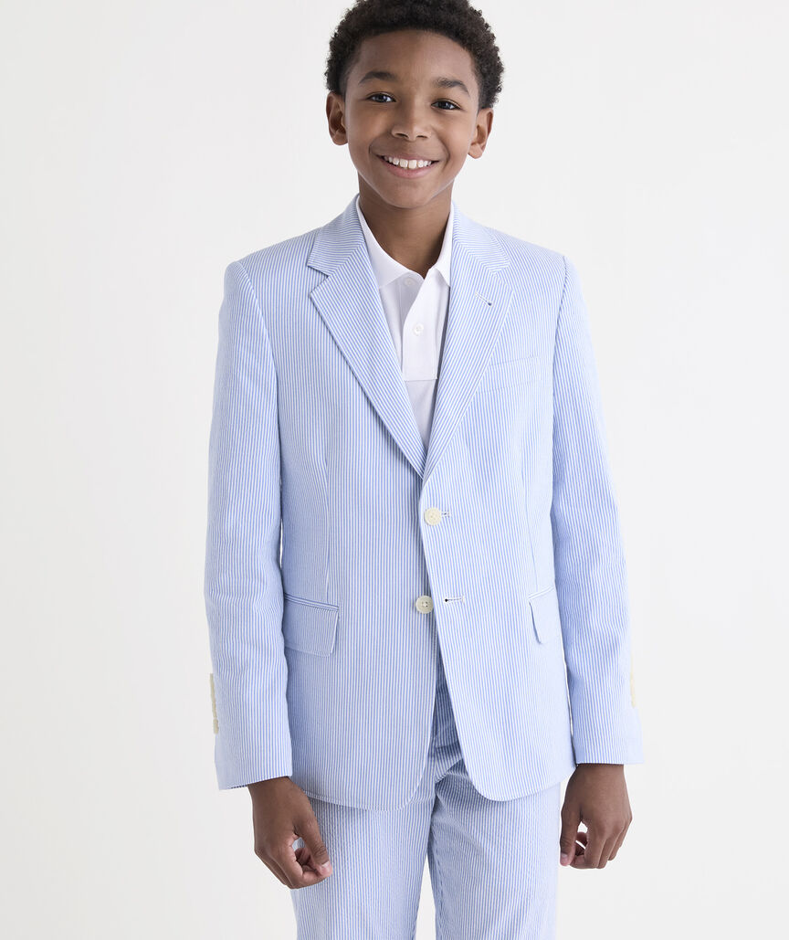 Boys' Seersucker Blazer (8-18)