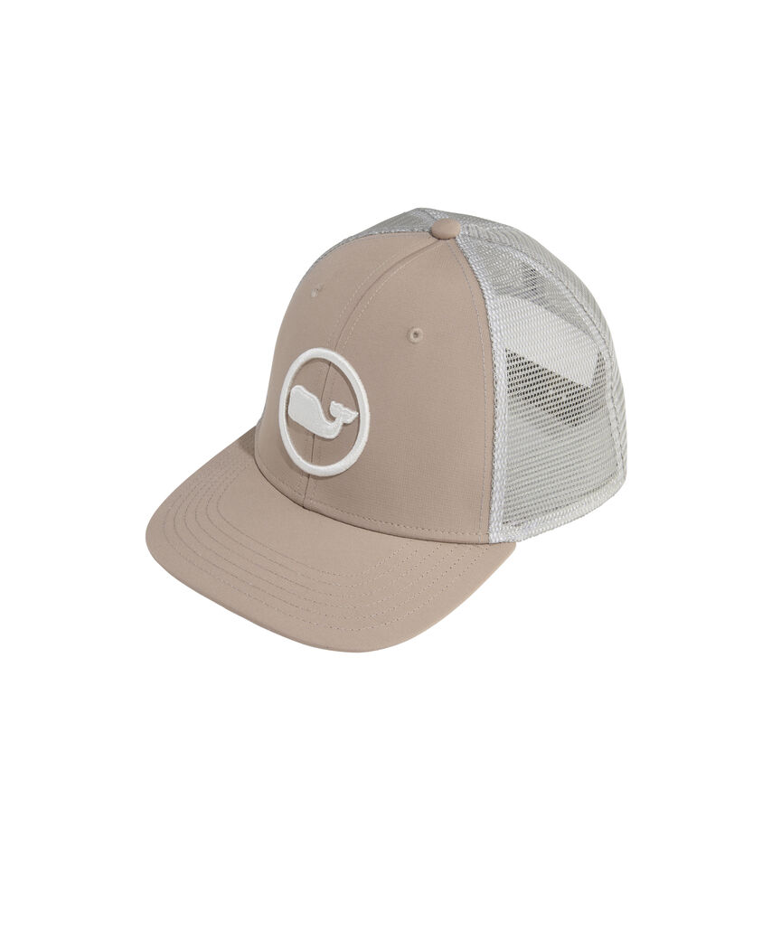 OUTLET Whale Dot Performance Trucker Hat