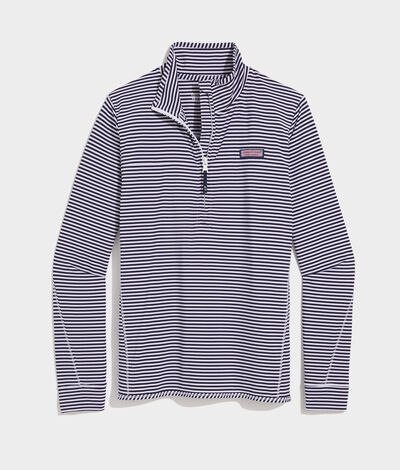 Vineyard Vines Performance Sankaty Shep Shirt® (F Stripe Navy) (Size: M)