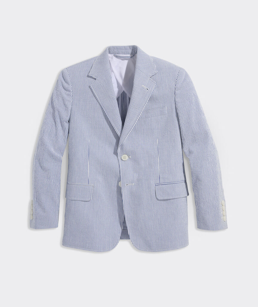 Boys' Seersucker Blazer (8-18)
