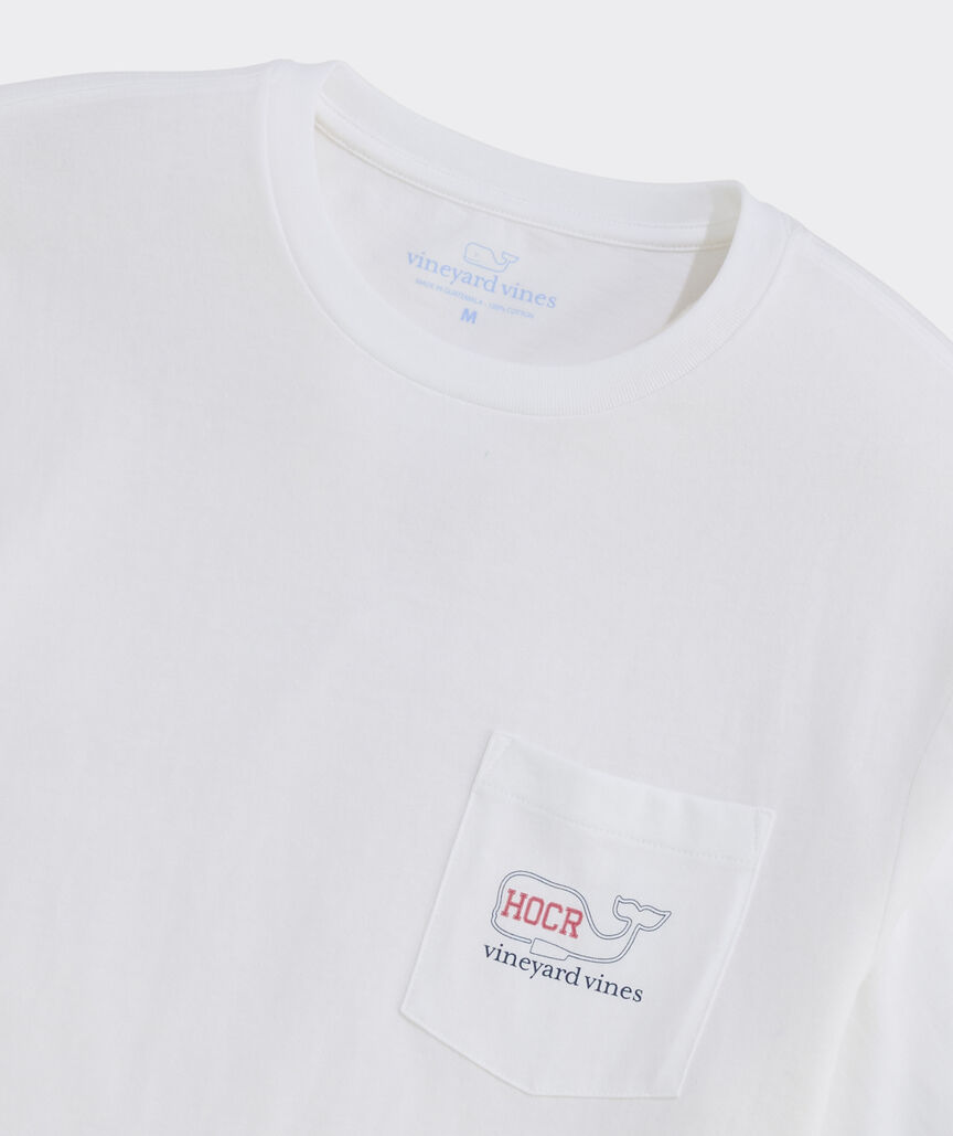 Head Of The Charles® Rower Whale Short-Sleeve Pocket Tee
