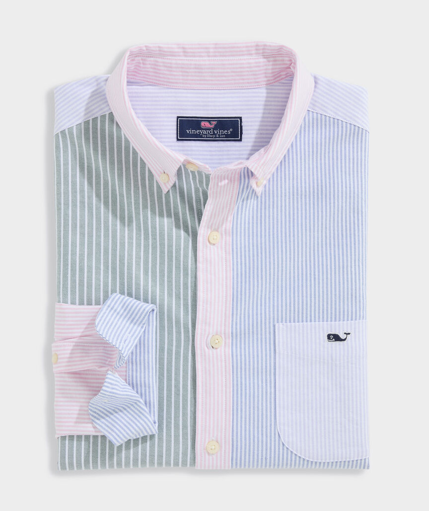 Stripe Party Oxford Shirt