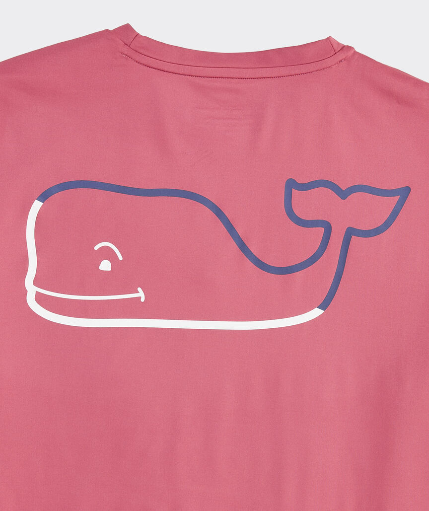 Performance Burgee Whale Short-Sleeve Harbor Tee
