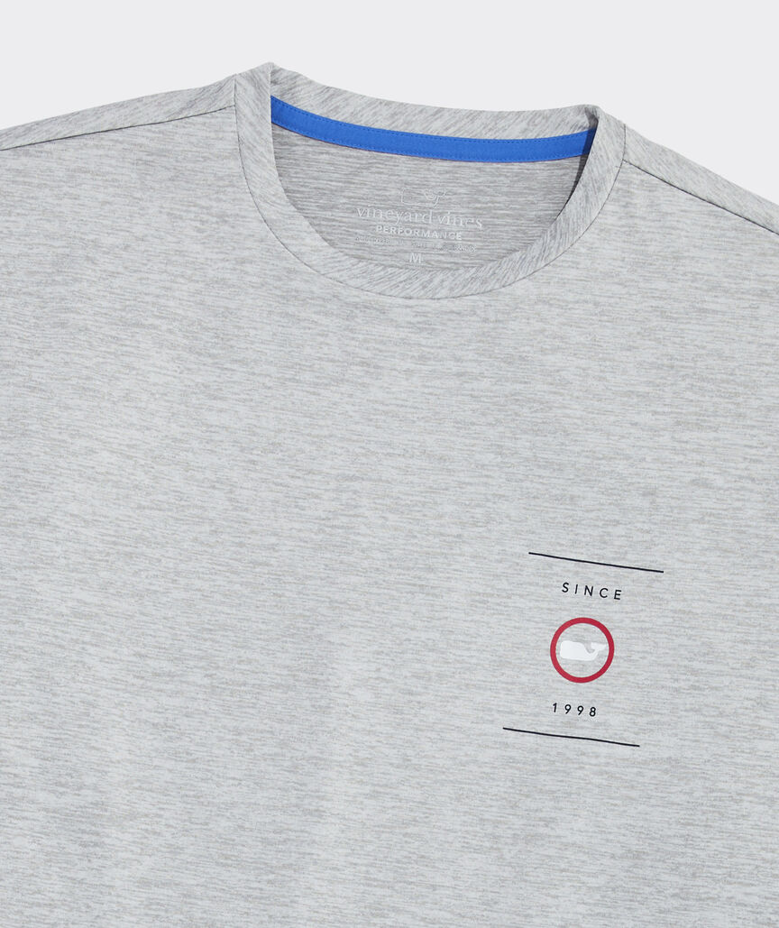 Crossed Skis Long-Sleeve Harbor Performance Tee