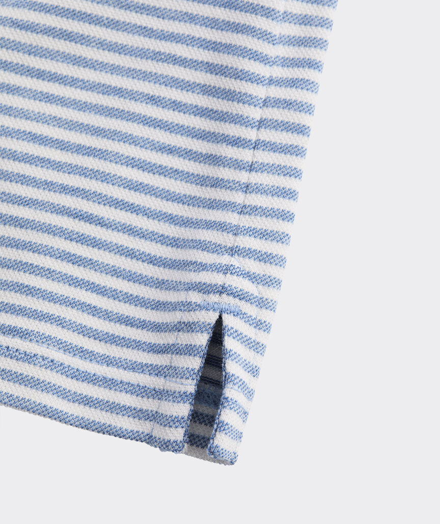 Striped Edgartown Pique Polo