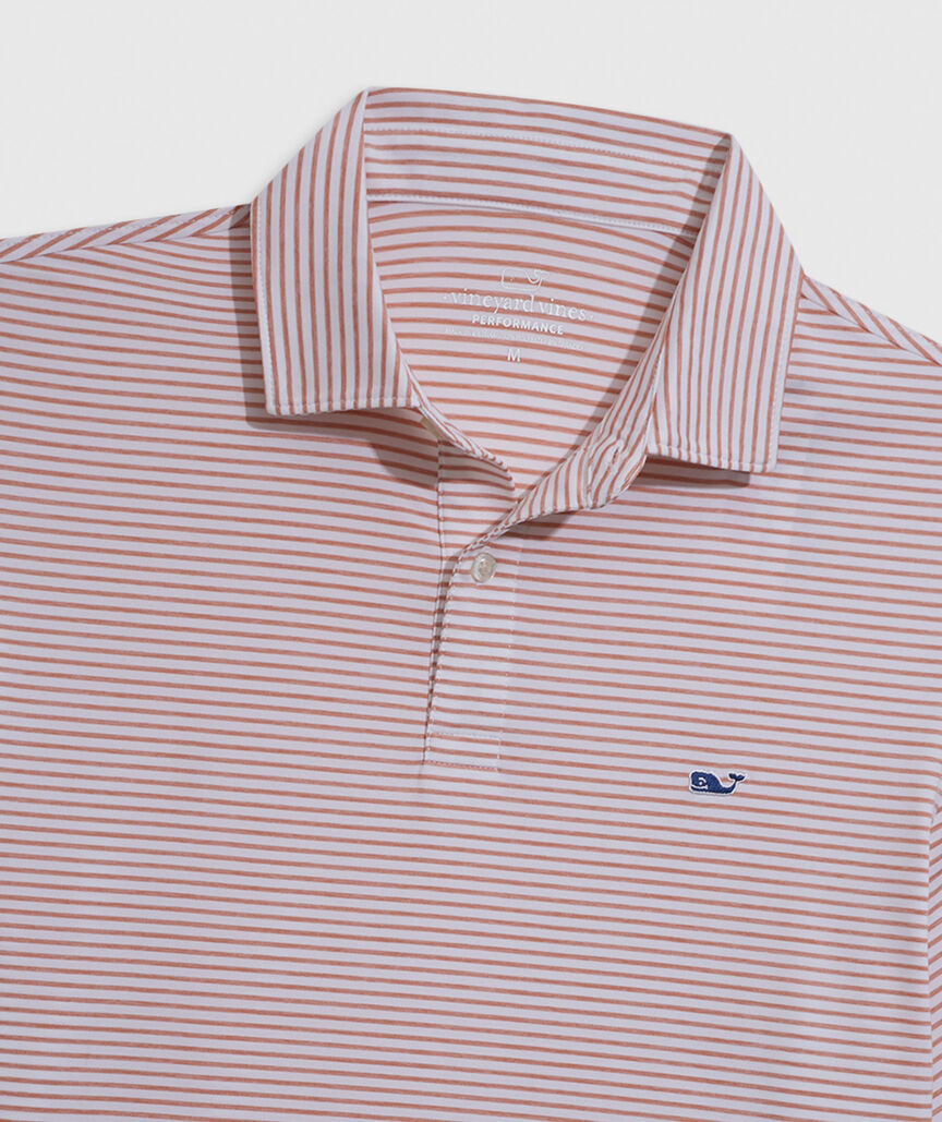 OUTLET Performance Bradley Stripe Polo