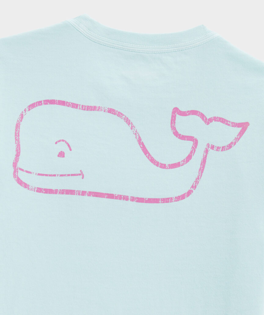 Boys' Glow-In-The-Dark Vintage Whale Short-Sleeve Pocket Tee