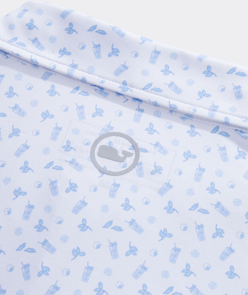 Kentucky Derby Printed Sankaty Polo