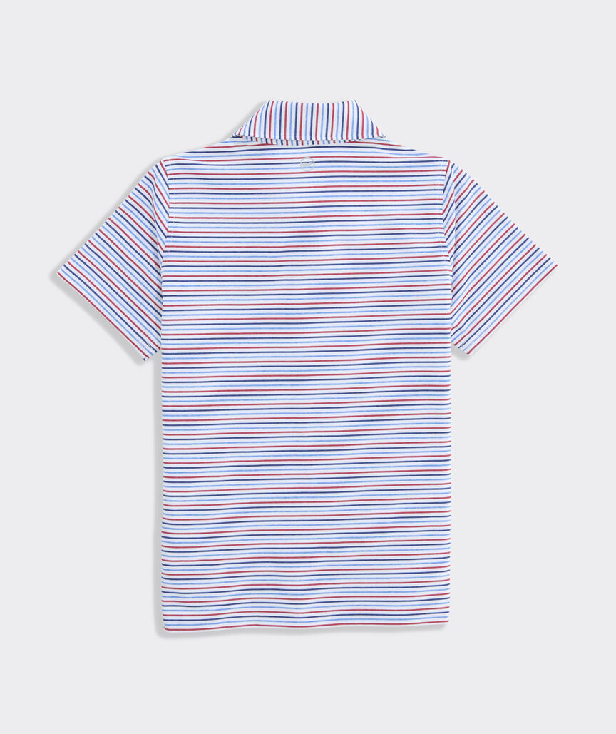 Boys' Performance Bradley Stripe Sankaty Polo