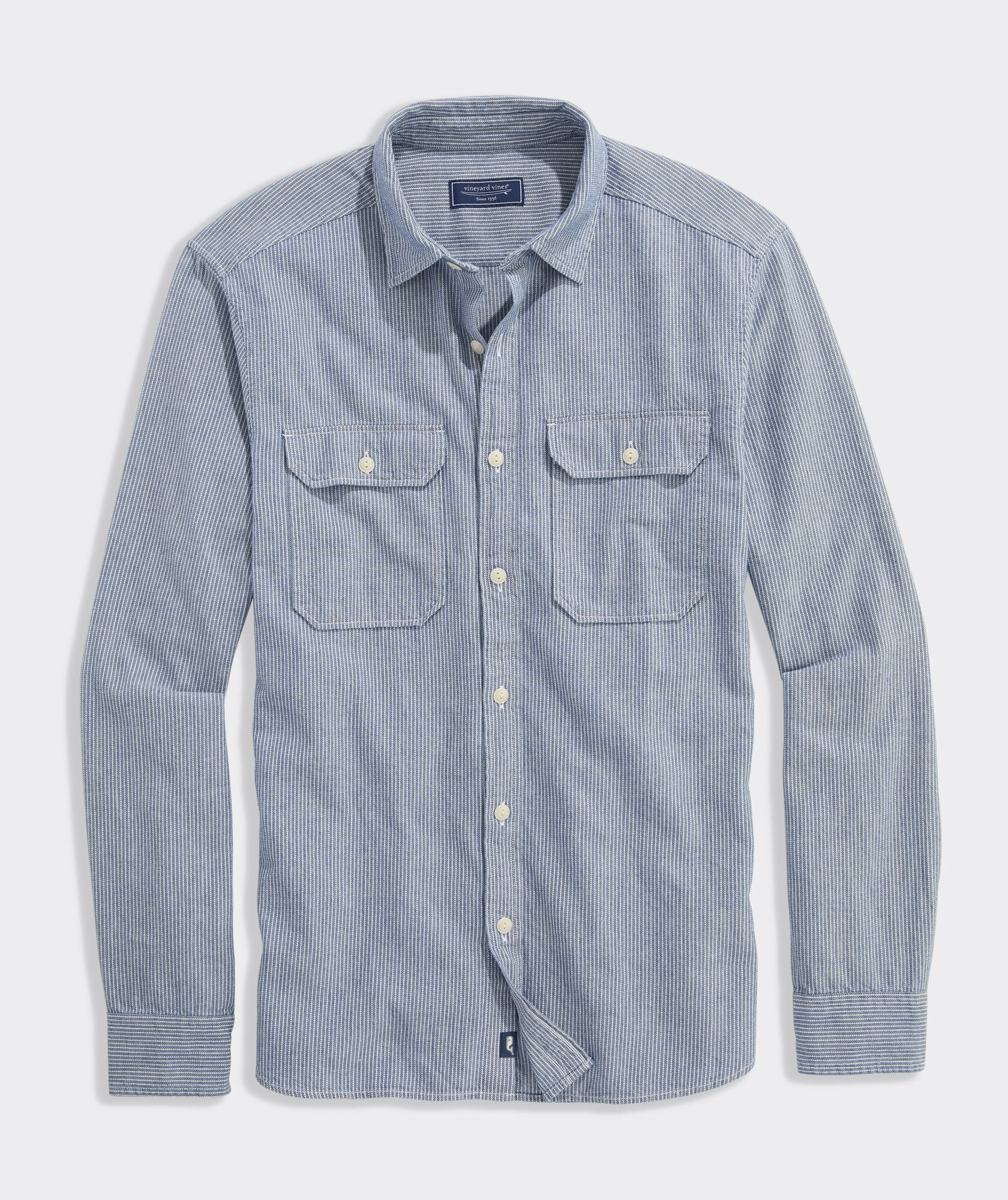 Indigo Stripe Montauk Shirt