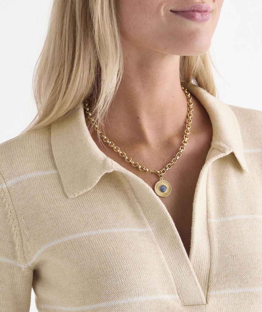 Katie Cotton Polo Sweater
