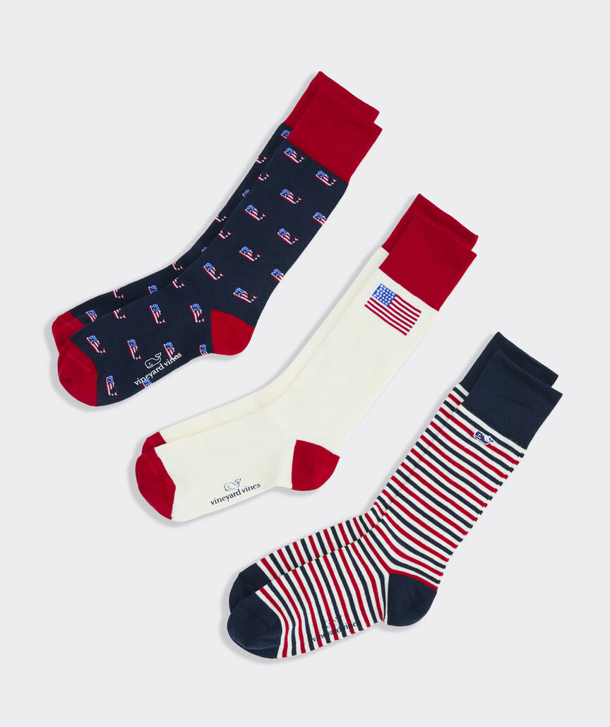 Americana 3-Pack Socks