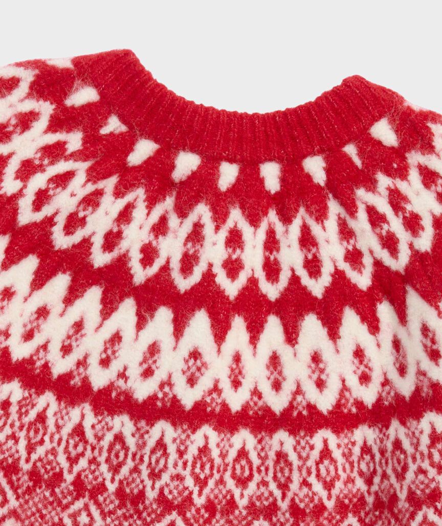 Girls' Fair Isle Cardigan