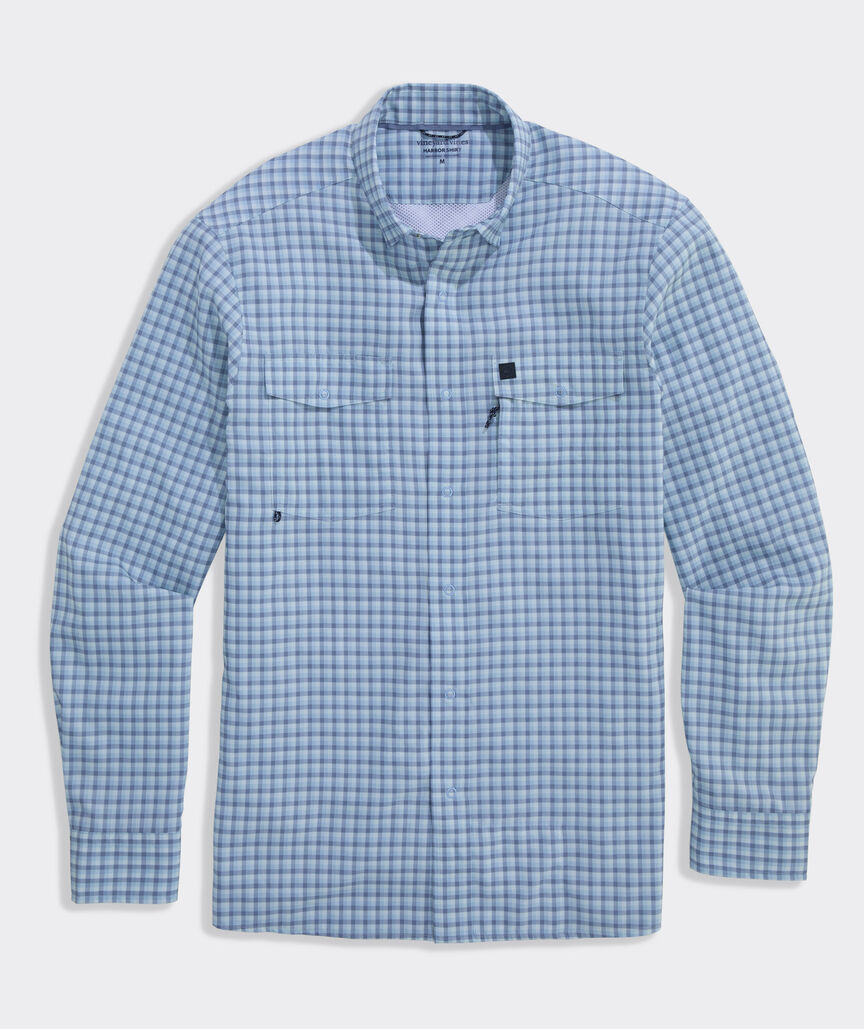 Performance Barracuda Check Harbor Shirt