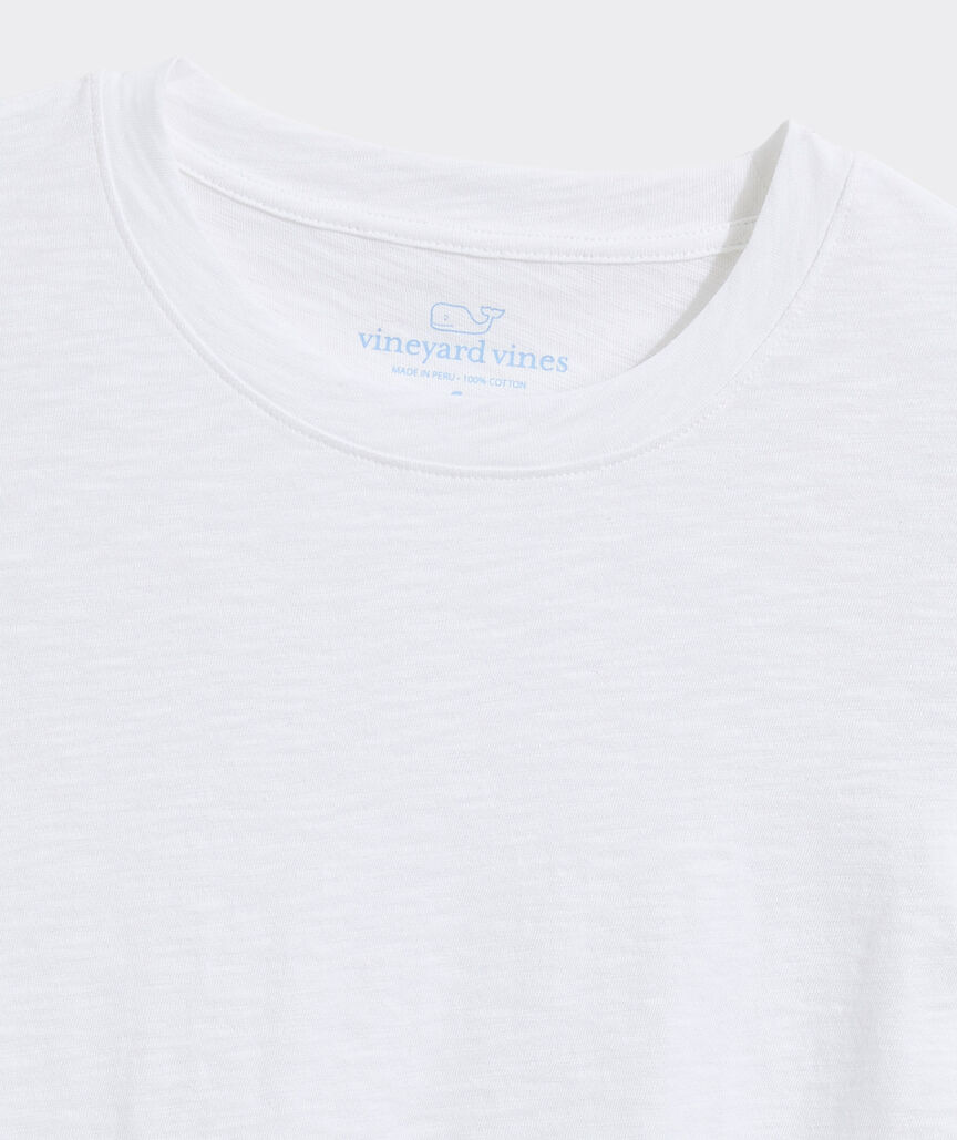 Flutter-Sleeve Slub Jersey Top