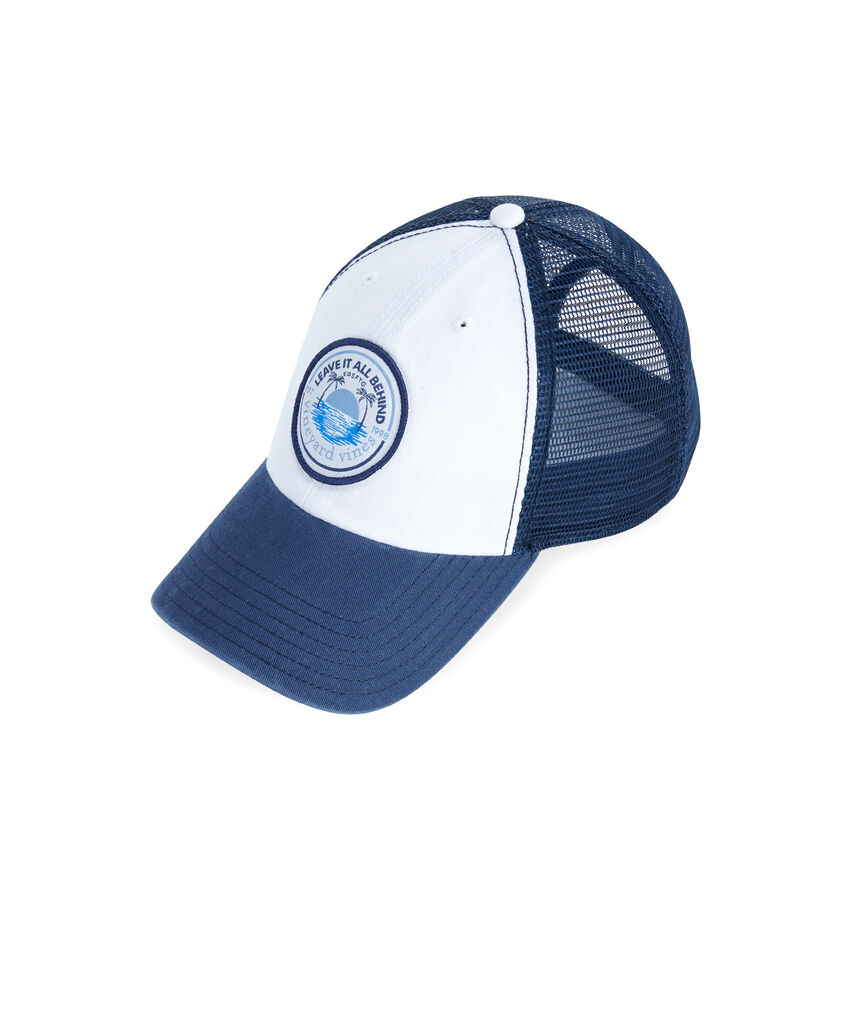 Leave It All Behind Patch Low Profile Trucker Hat
