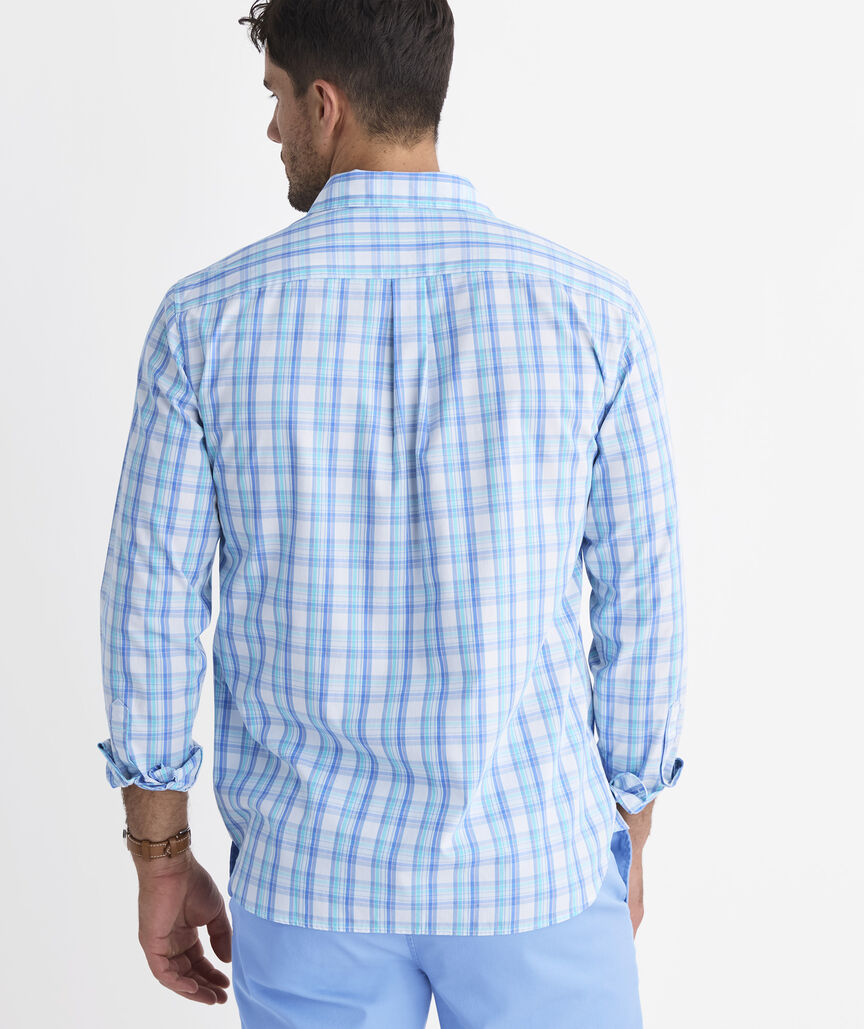 Tipsy Turtle Plaid Perfect Wash Poplin Shirt