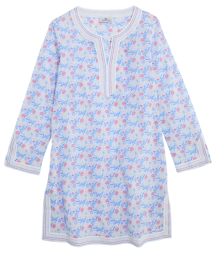 OUTLET Printed Tunic Cover-Up