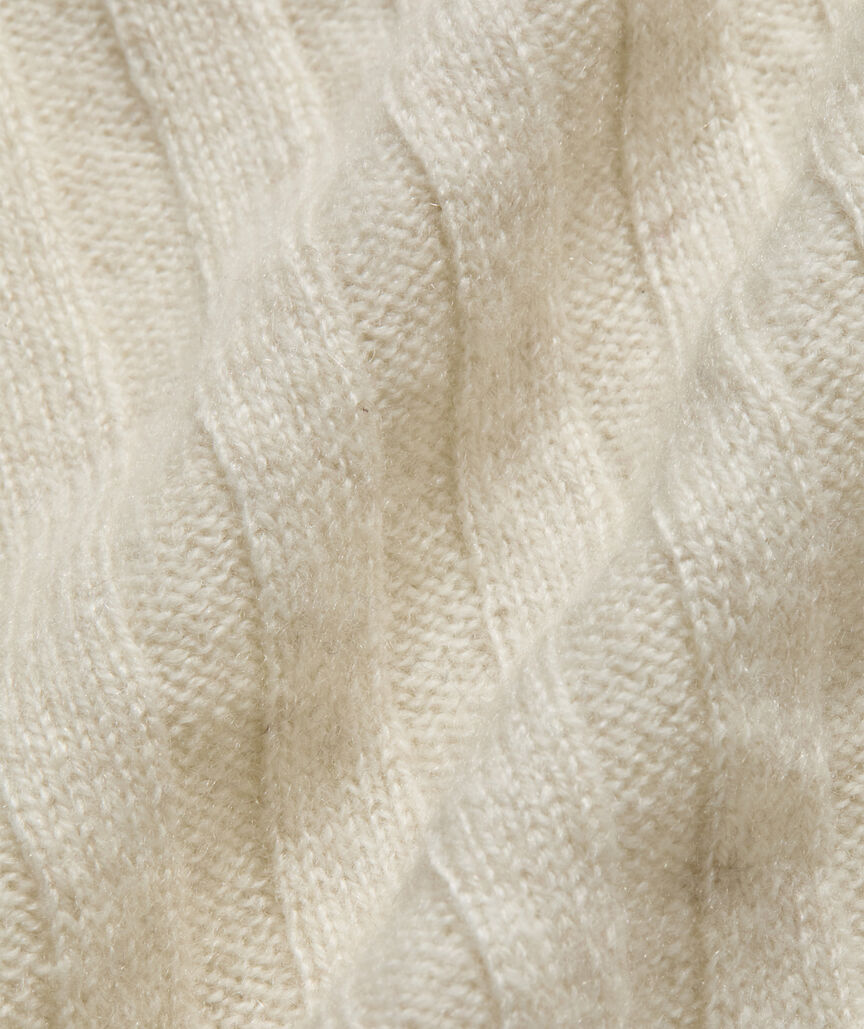 Ribbed Cashmere Wrap Poncho Sweater