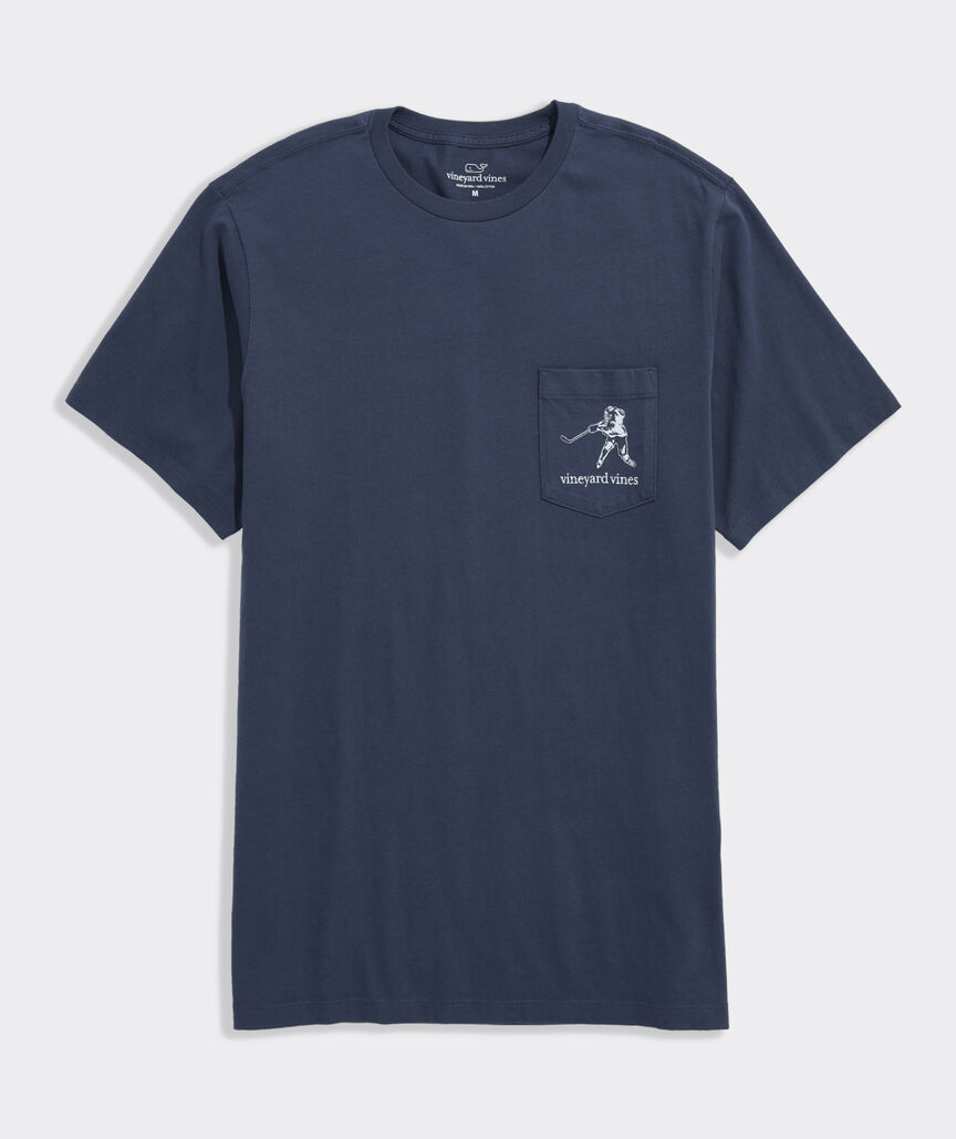 Slap Shot Hockey Short-Sleeve Pocket Tee