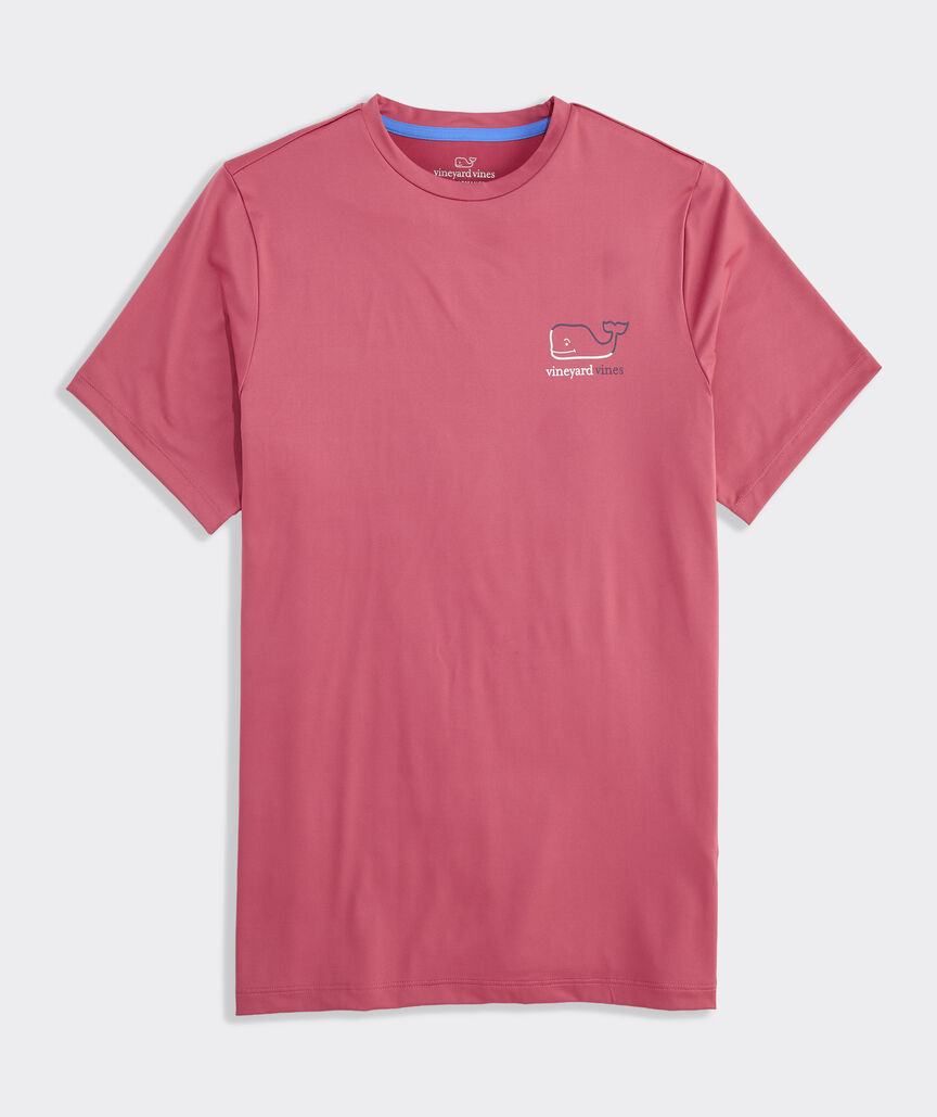 Performance Burgee Whale Short-Sleeve Harbor Tee