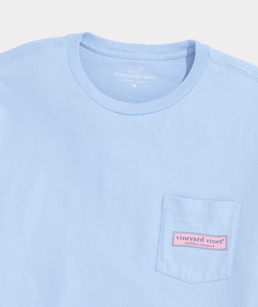 Classic Logo Box Short-Sleeve Pocket Tee