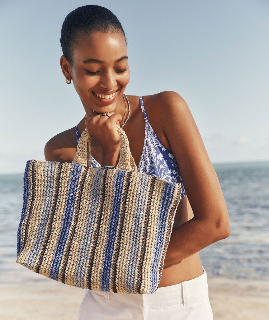Small Straw Tote