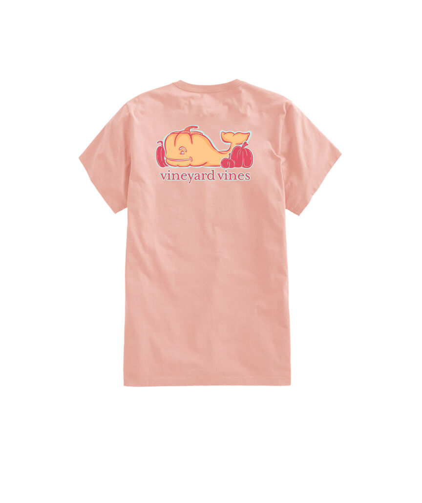 OUTLET Pumpkin Whale Short-Sleeve Pocket Tee