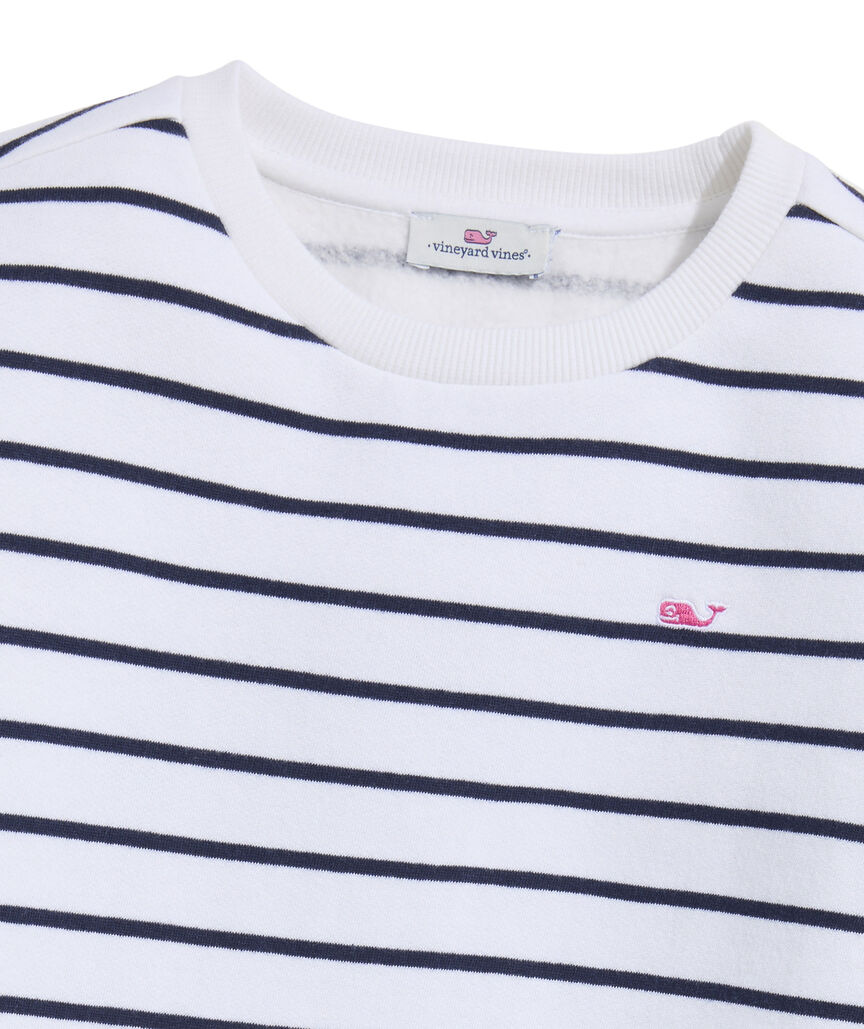 OUTLET Girls' Mixed Media Sweatshirt Dress