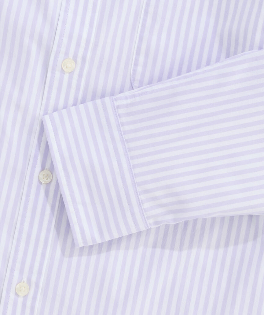 Performance Cotton Stripe Shirt