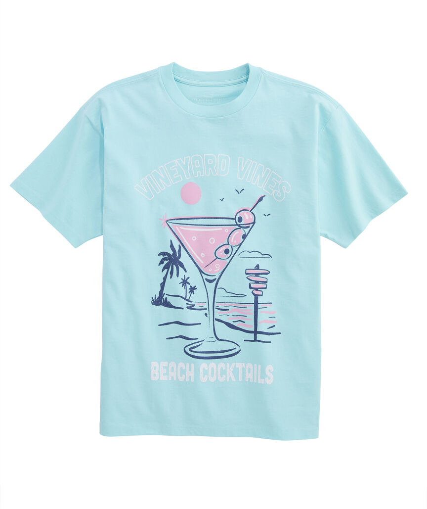 OUTLET Dirty Martini Short-Sleeve Boyfriend Tee