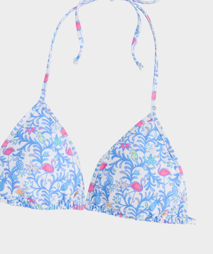OUTLET Watercolor Otomi String Bikini Top