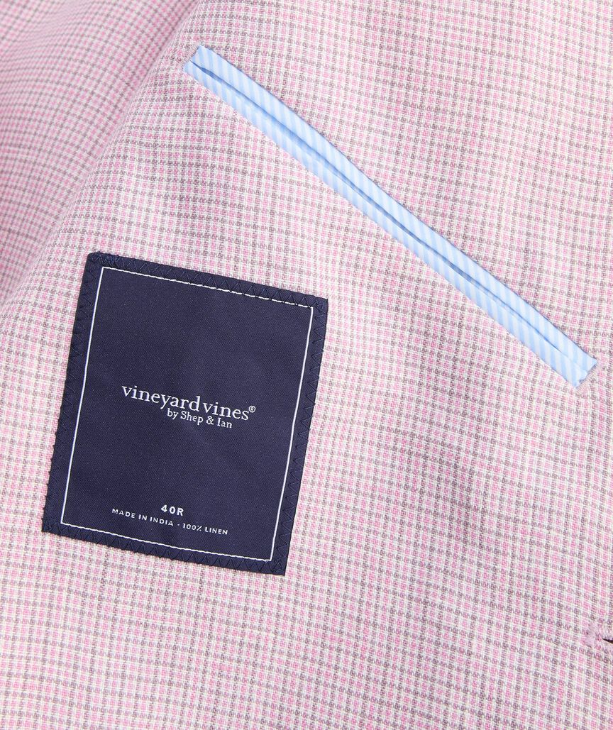 Rum Runner Tattersall Linen Vos Sport Coat