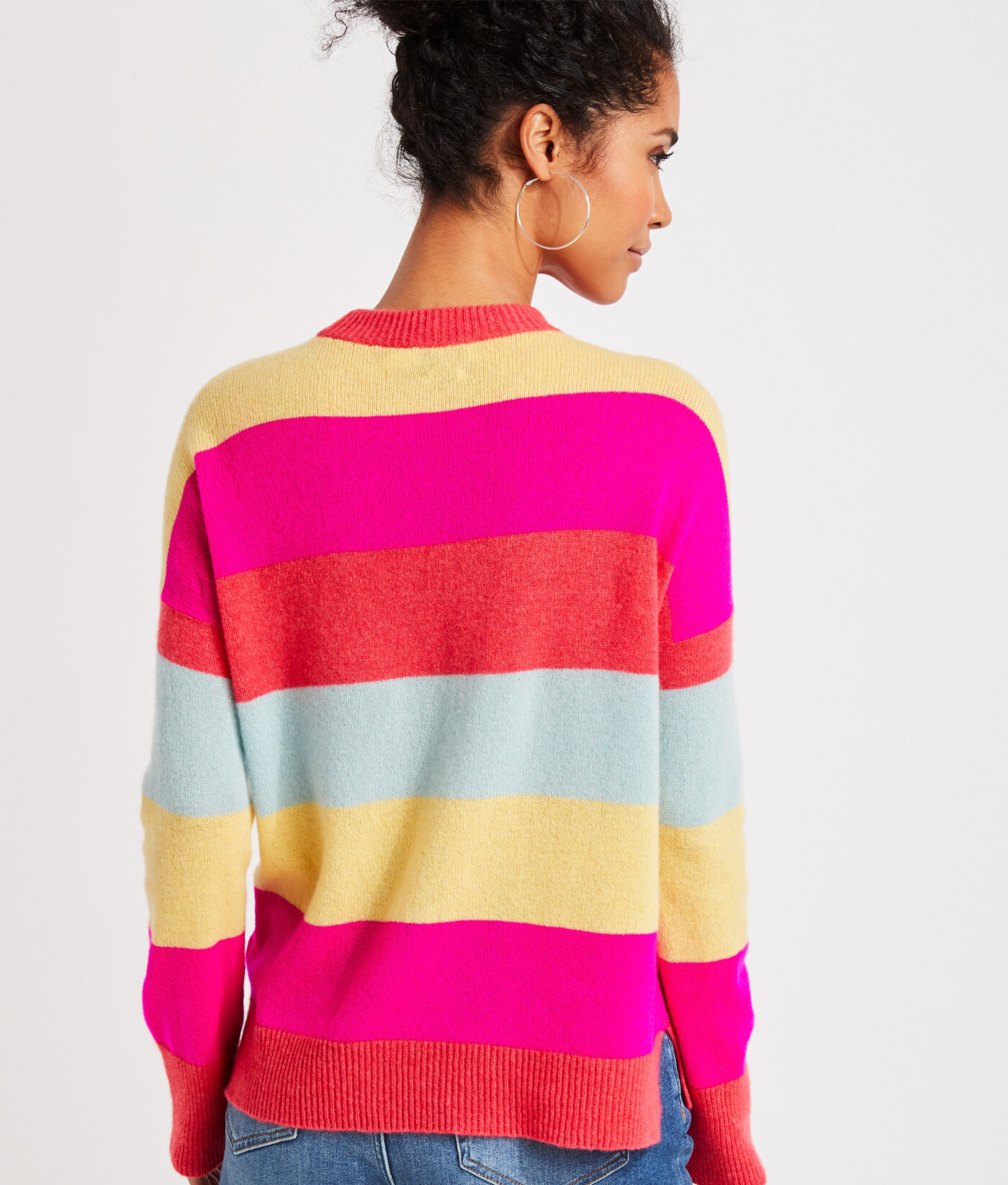 bright sweaters