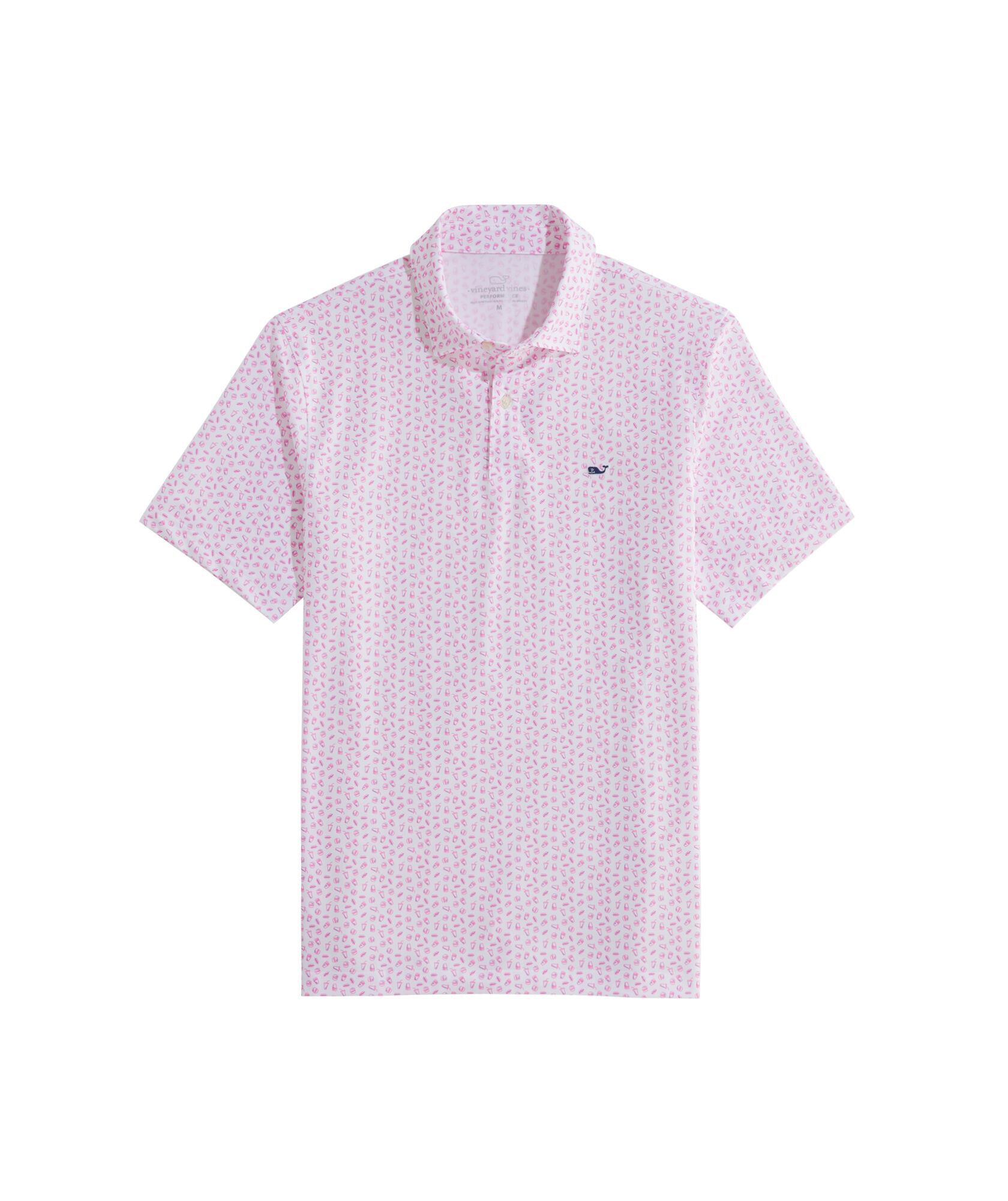 OUTLET Boys' Printed Performance Polo