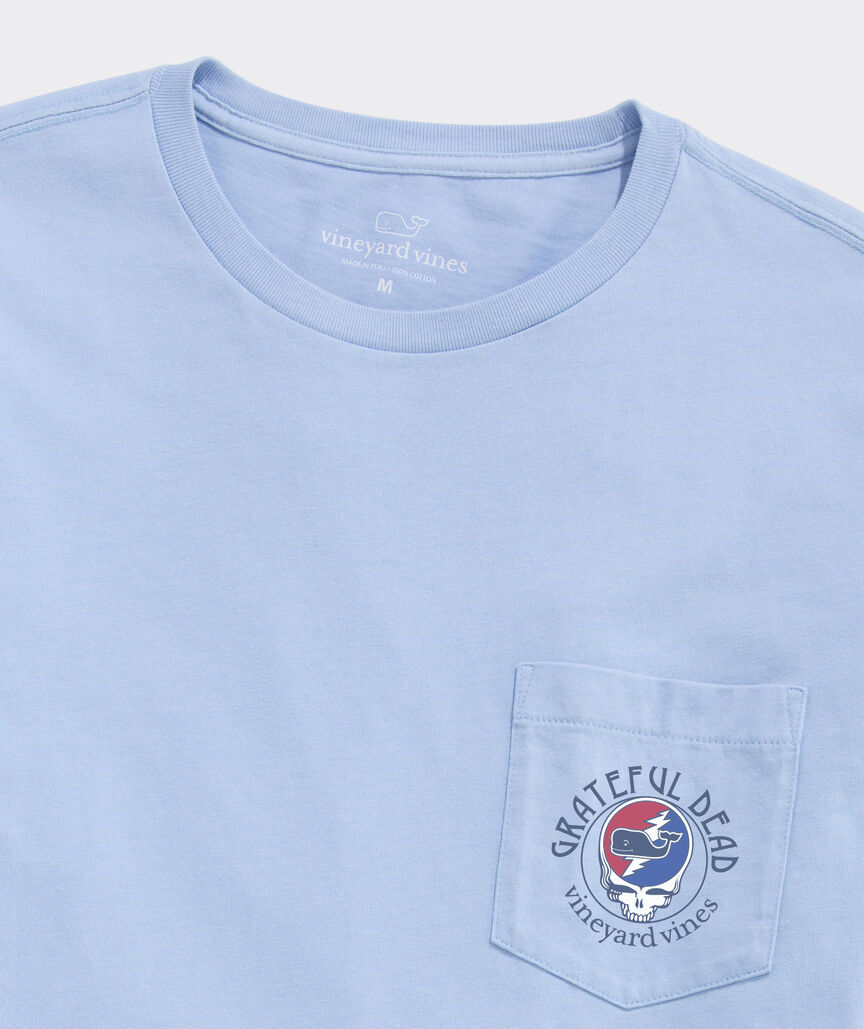 Grateful Dead x vineyard vines Stealie Long-Sleeve Pocket Tee