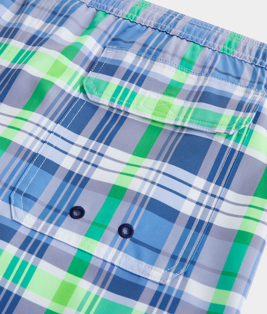 7 Inch Plaid Chappy Trunks