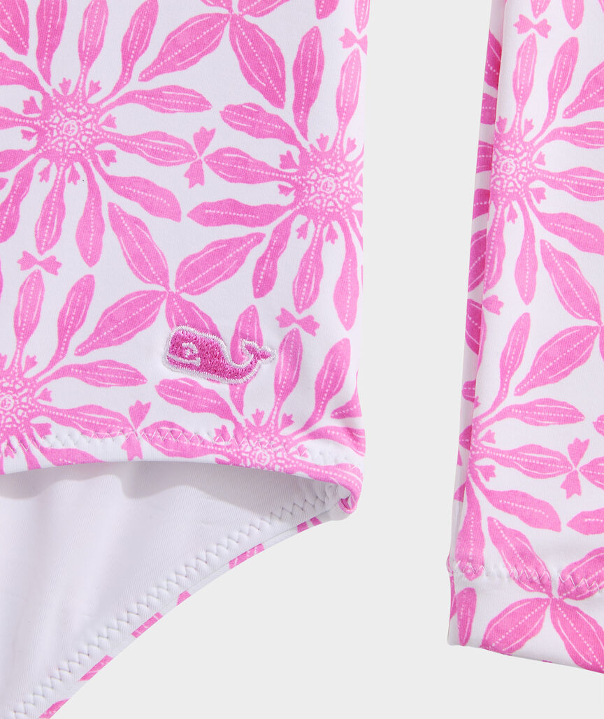 Girls' Long-Sleeve One-Piece