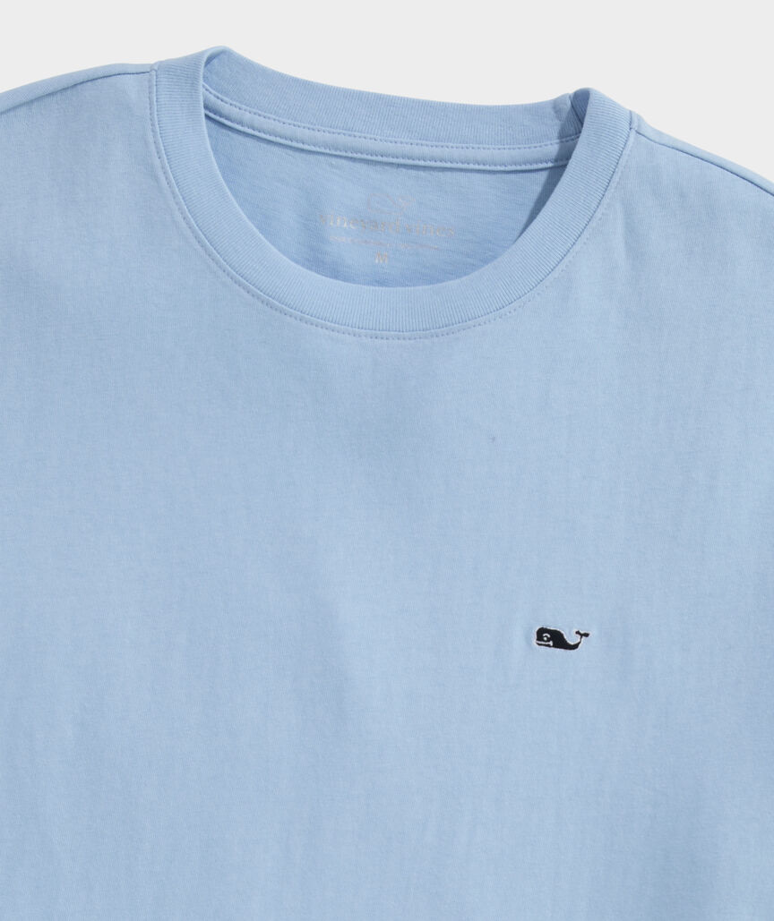 Whale Embroidered Short-Sleeve Tee