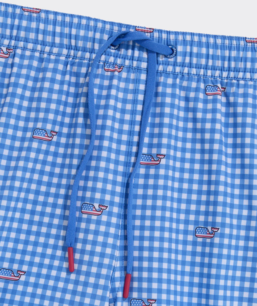 5 Inch Printed Chappy Swim Trunks