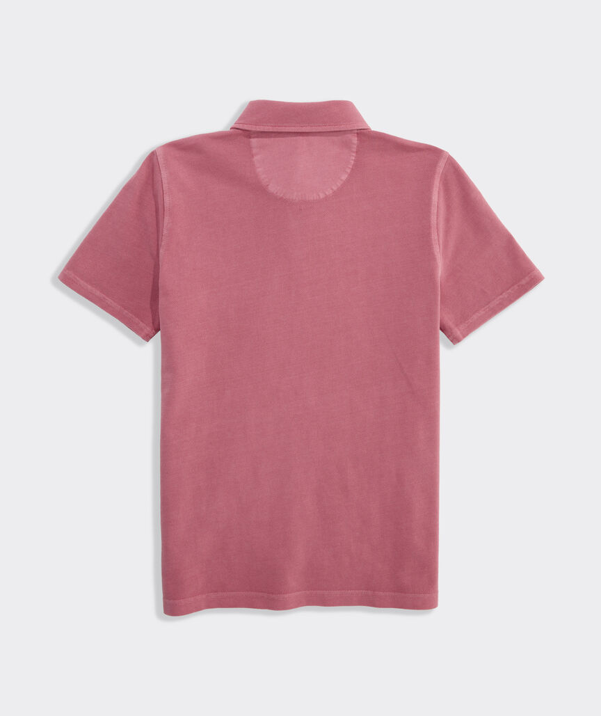 Boys' Lived-In Pique Polo